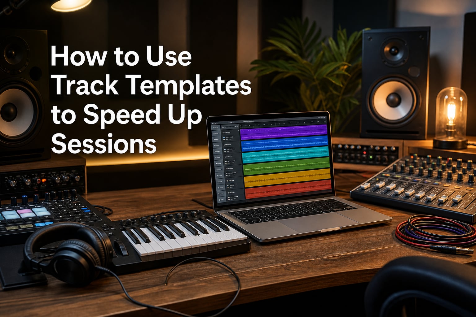 How to Use Track Templates to Speed Up Sessions