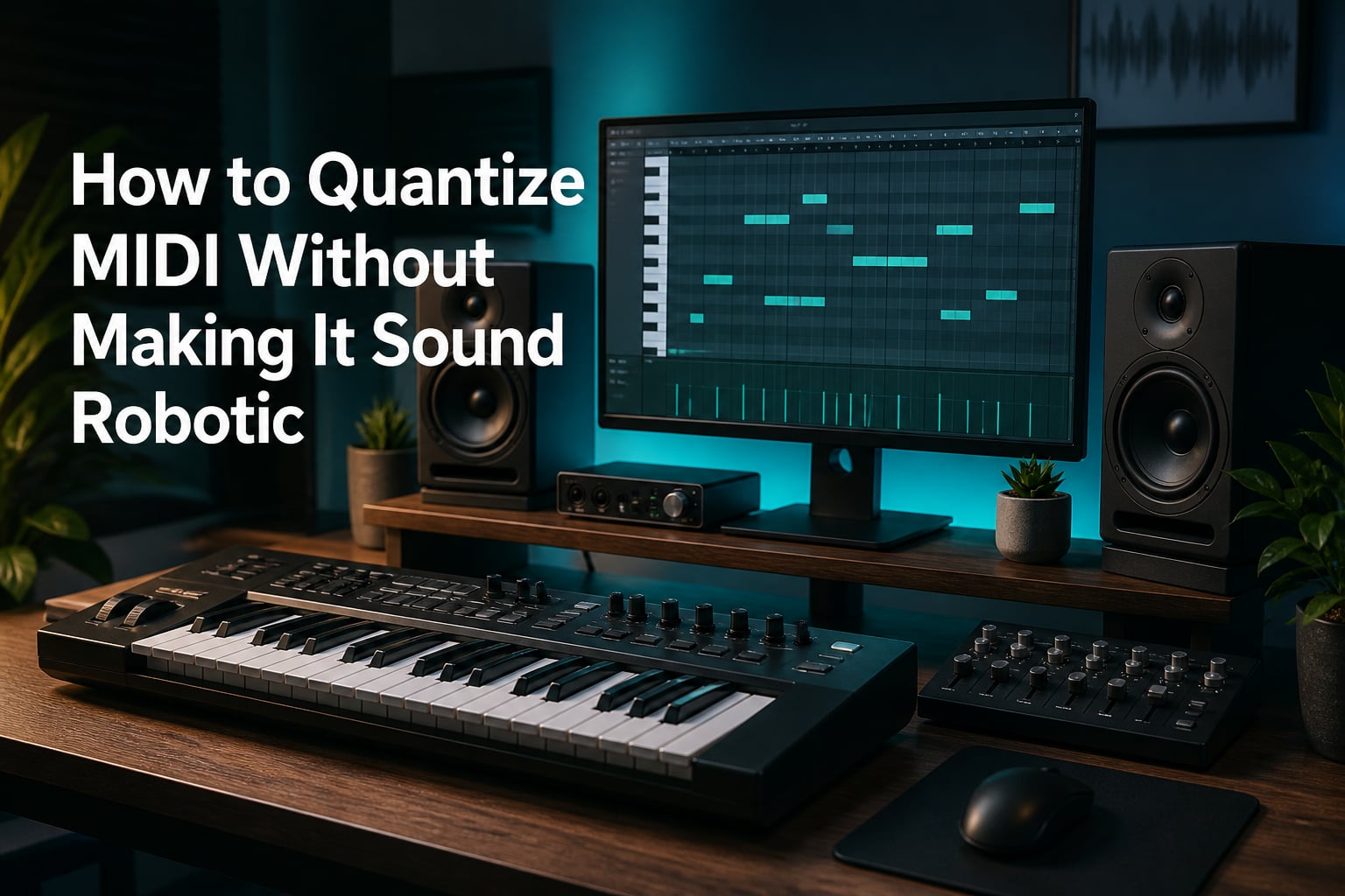How to Quantize MIDI Without Making It Sound Robotic