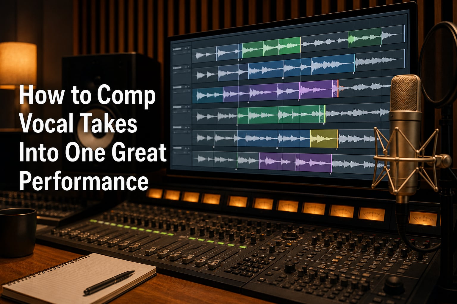How to Comp Vocal Takes Into One Great Performance