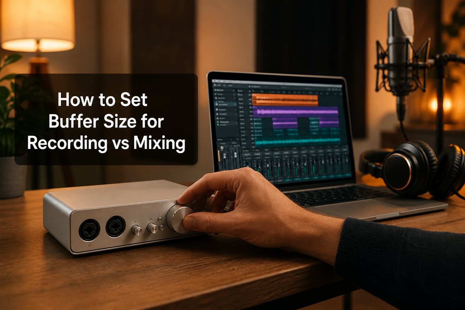How to Set Buffer Size for Recording vs Mixing