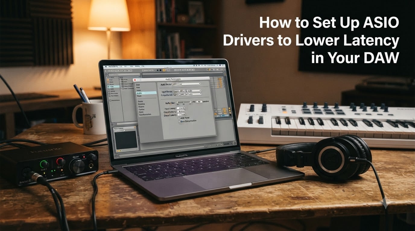 How to Set Up ASIO Drivers to Lower Latency in Your DAW