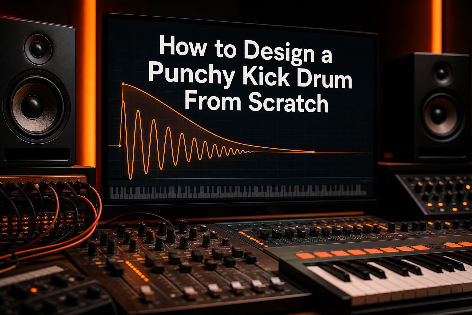How to Design a Punchy Kick Drum From Scratch
