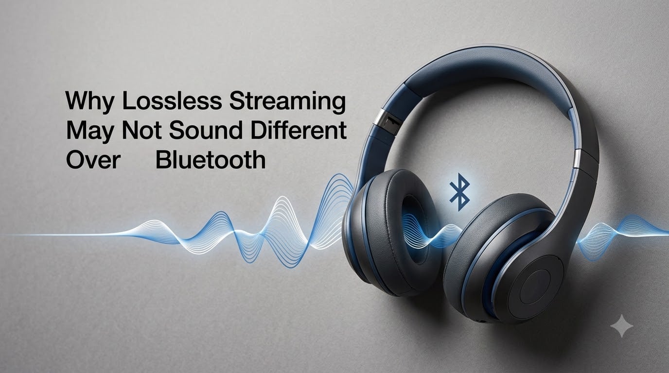 Why Lossless Streaming May Not Sound Different Over Bluetooth