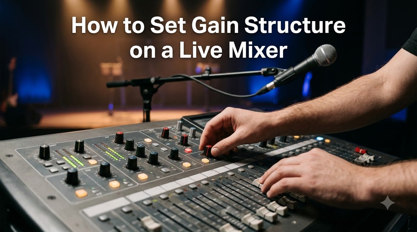 How to Set Gain Structure on a Live Mixer