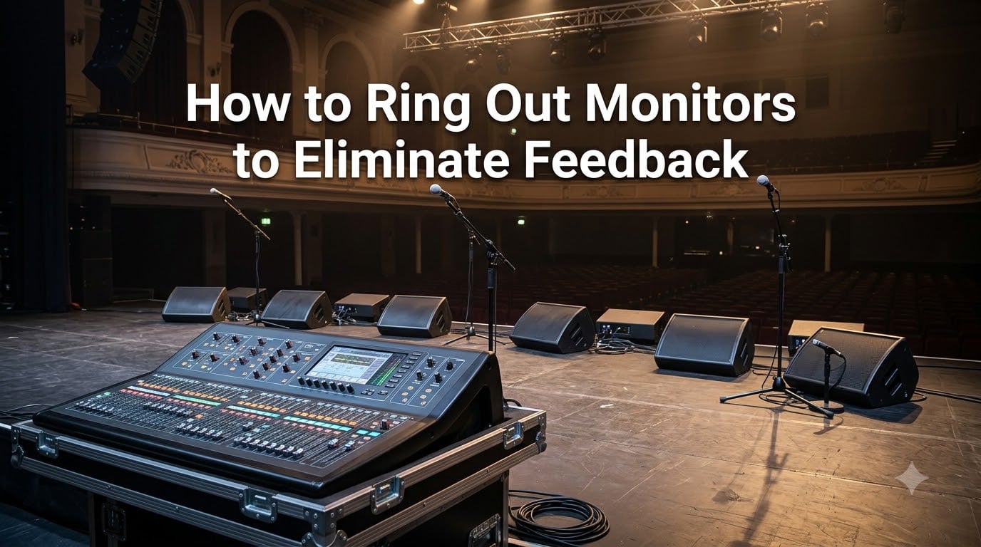 How to Ring Out Monitors to Eliminate Feedback