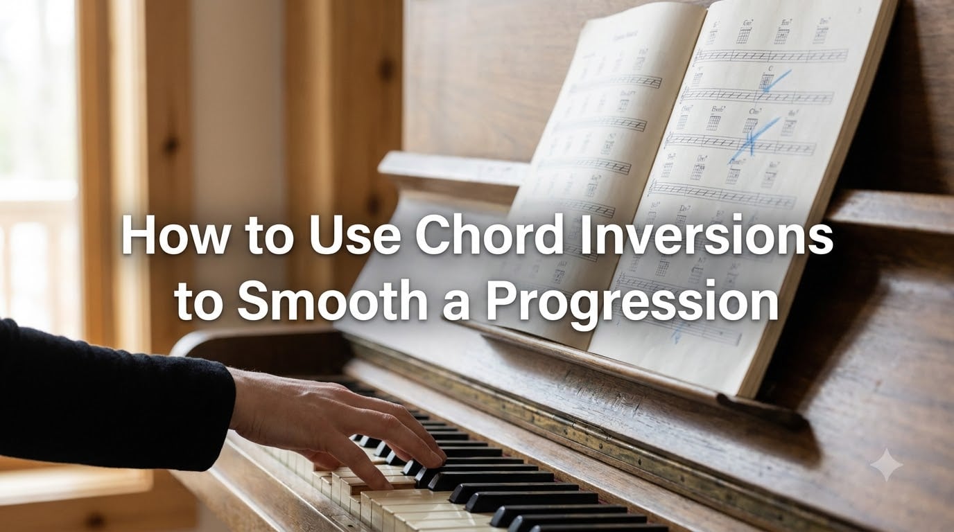How to Use Chord Inversions to Smooth a Progression