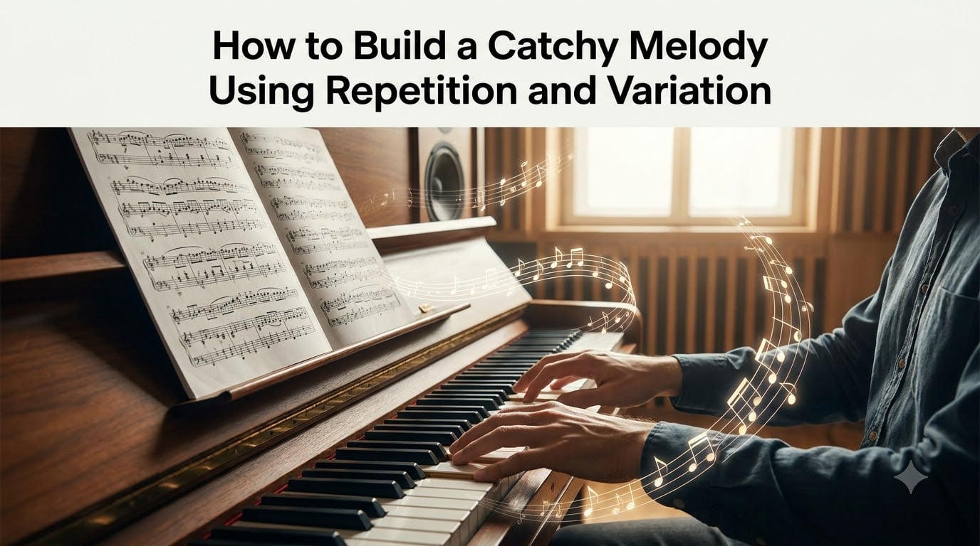 How to Build a Catchy Melody Using Repetition and Variation