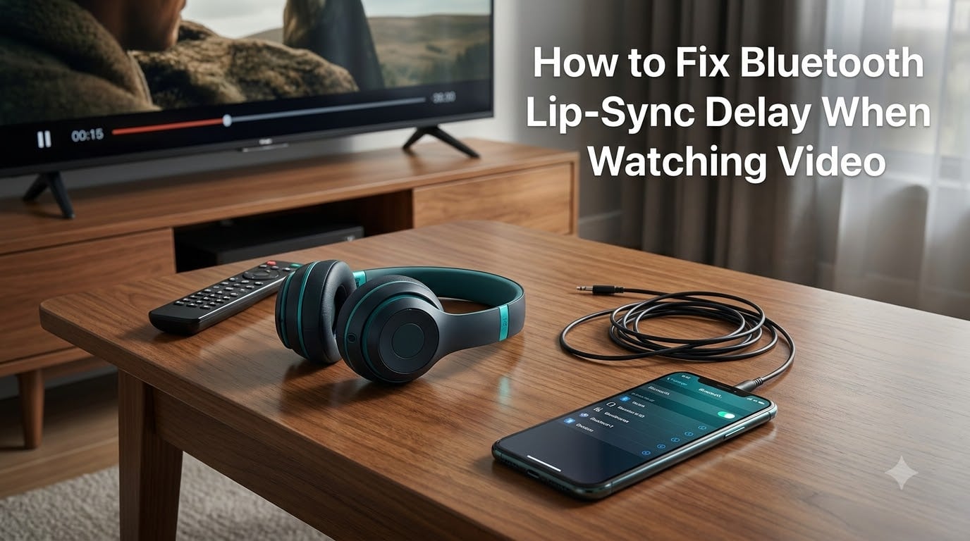 How to Fix Bluetooth Lip-Sync Delay When Watching Video