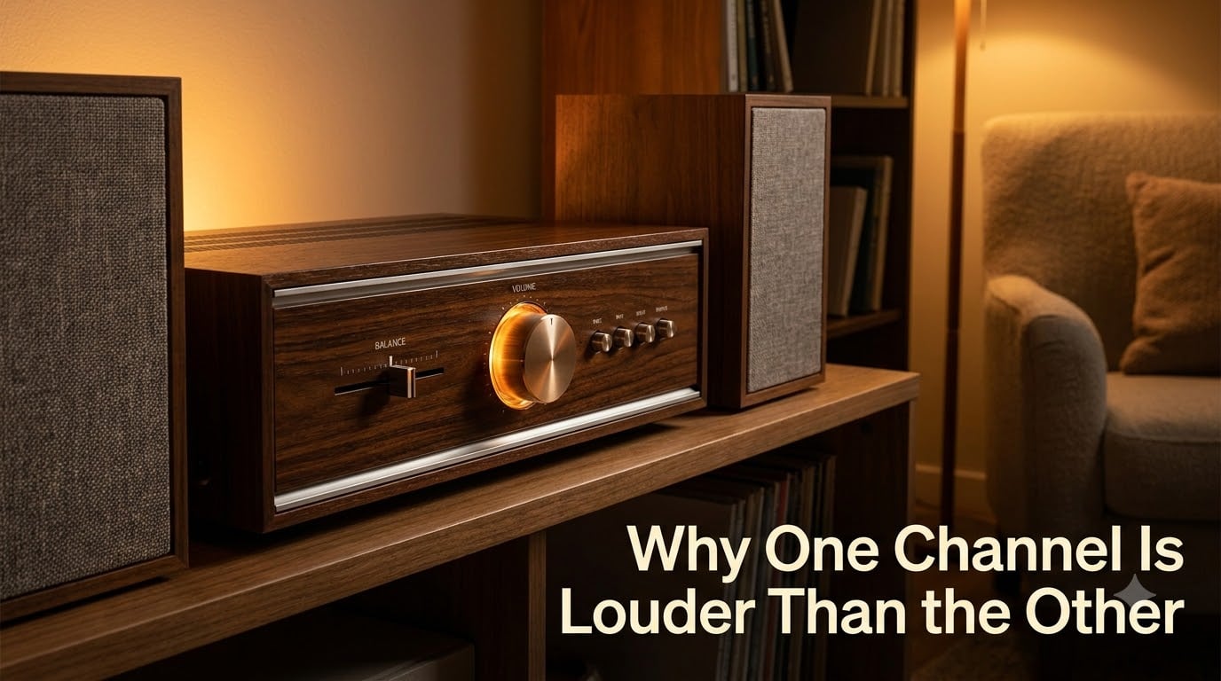 Why One Channel Is Louder Than the Other