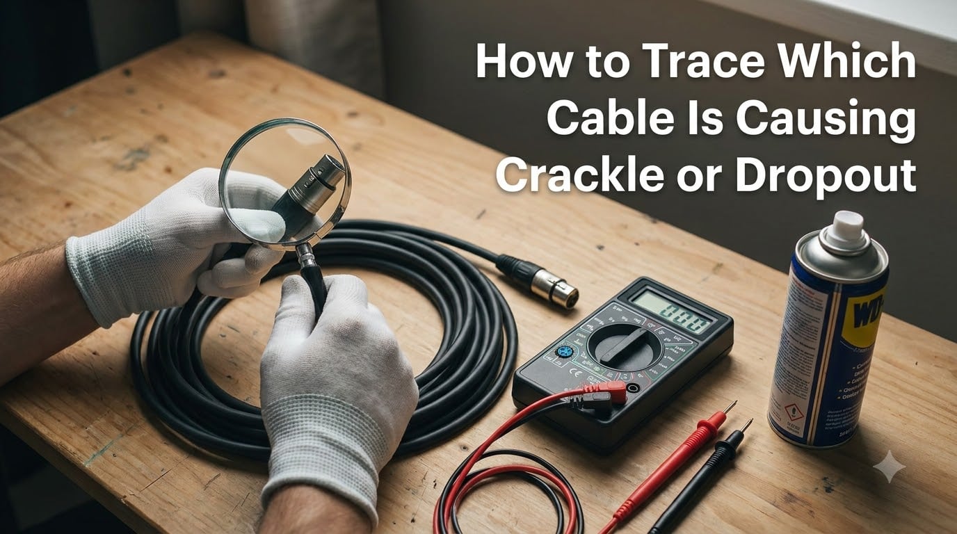 How to Trace Which Cable Is Causing Crackle or Dropout