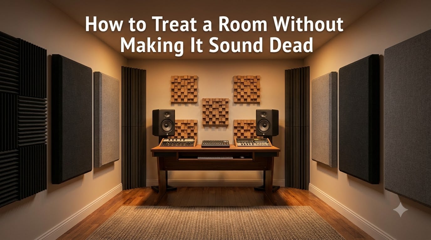 How to Treat a Room Without Making It Sound Dead