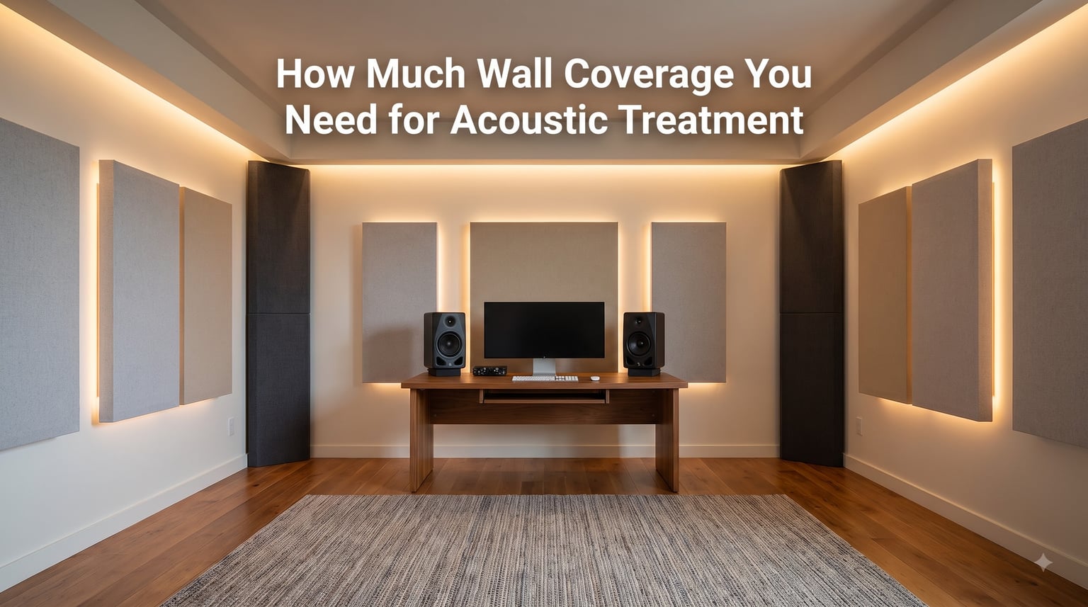 How Much Wall Coverage You Need for Acoustic Treatment