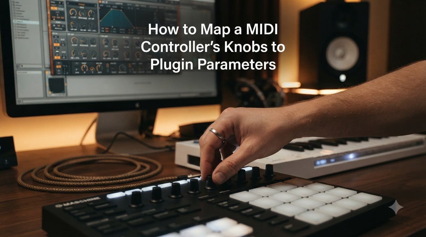 How to Map a MIDI Controller's Knobs to Plugin Parameters
