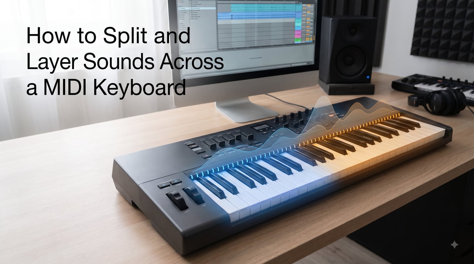 How to Split and Layer Sounds Across a MIDI Keyboard