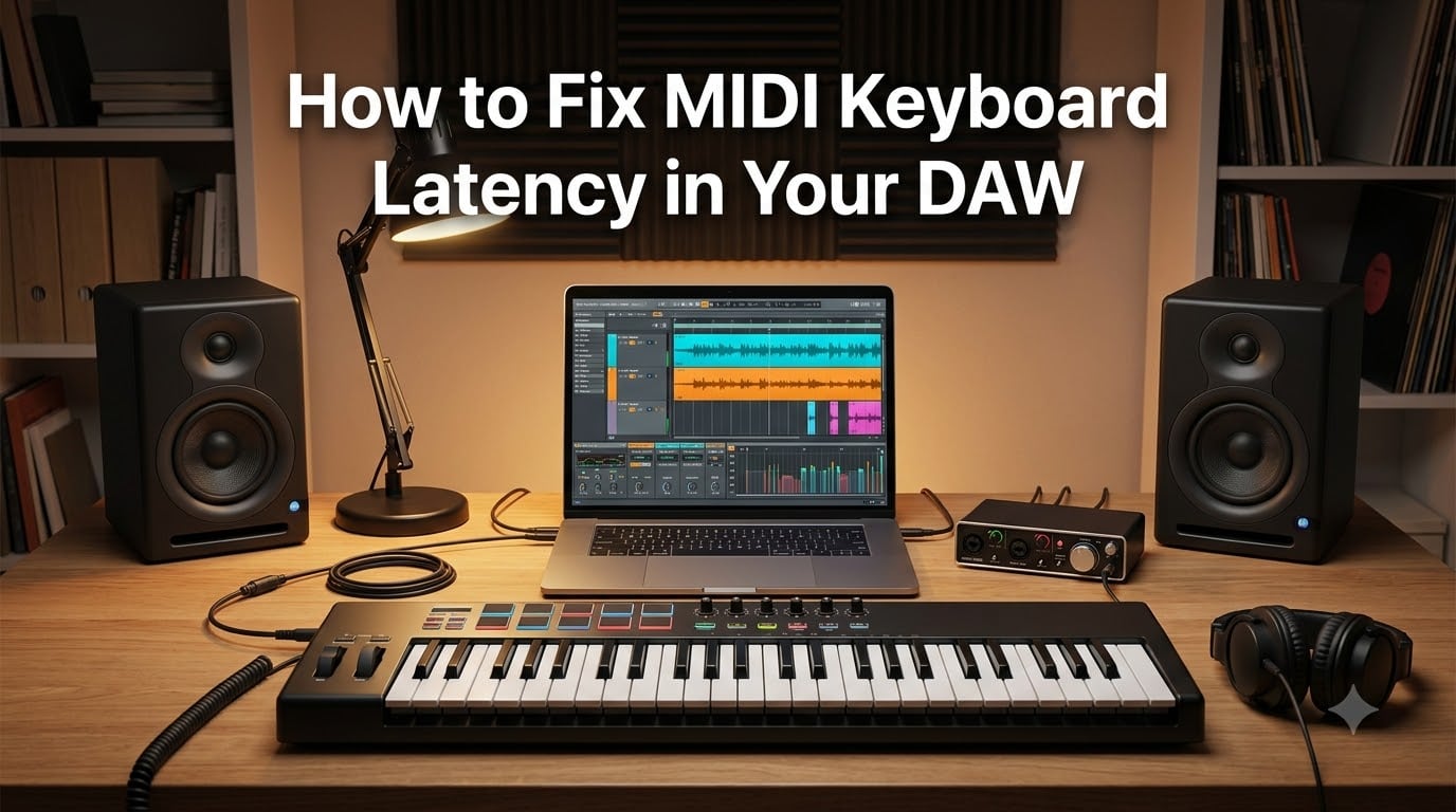 How to Fix MIDI Keyboard Latency in Your DAW