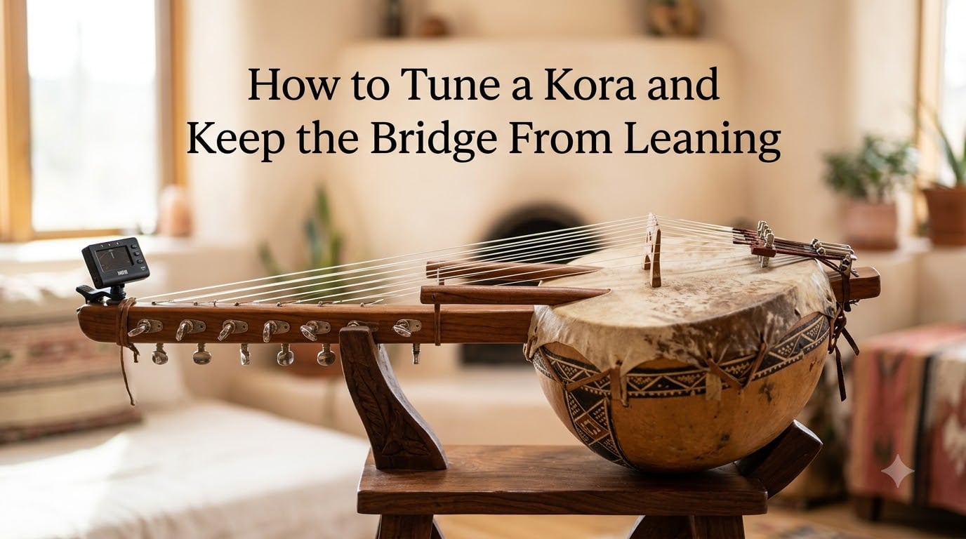 How to Tune a Kora and Keep the Bridge From Leaning