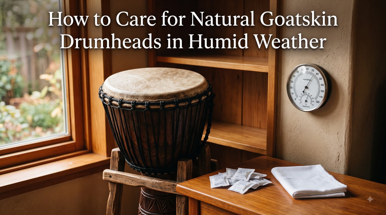 How to Care for Natural Goatskin Drumheads in Humid Weather