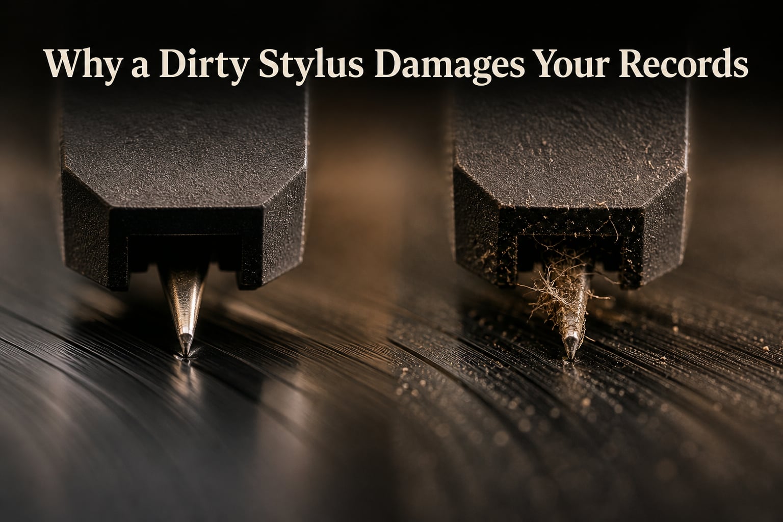 Why a Dirty Stylus Damages Your Records