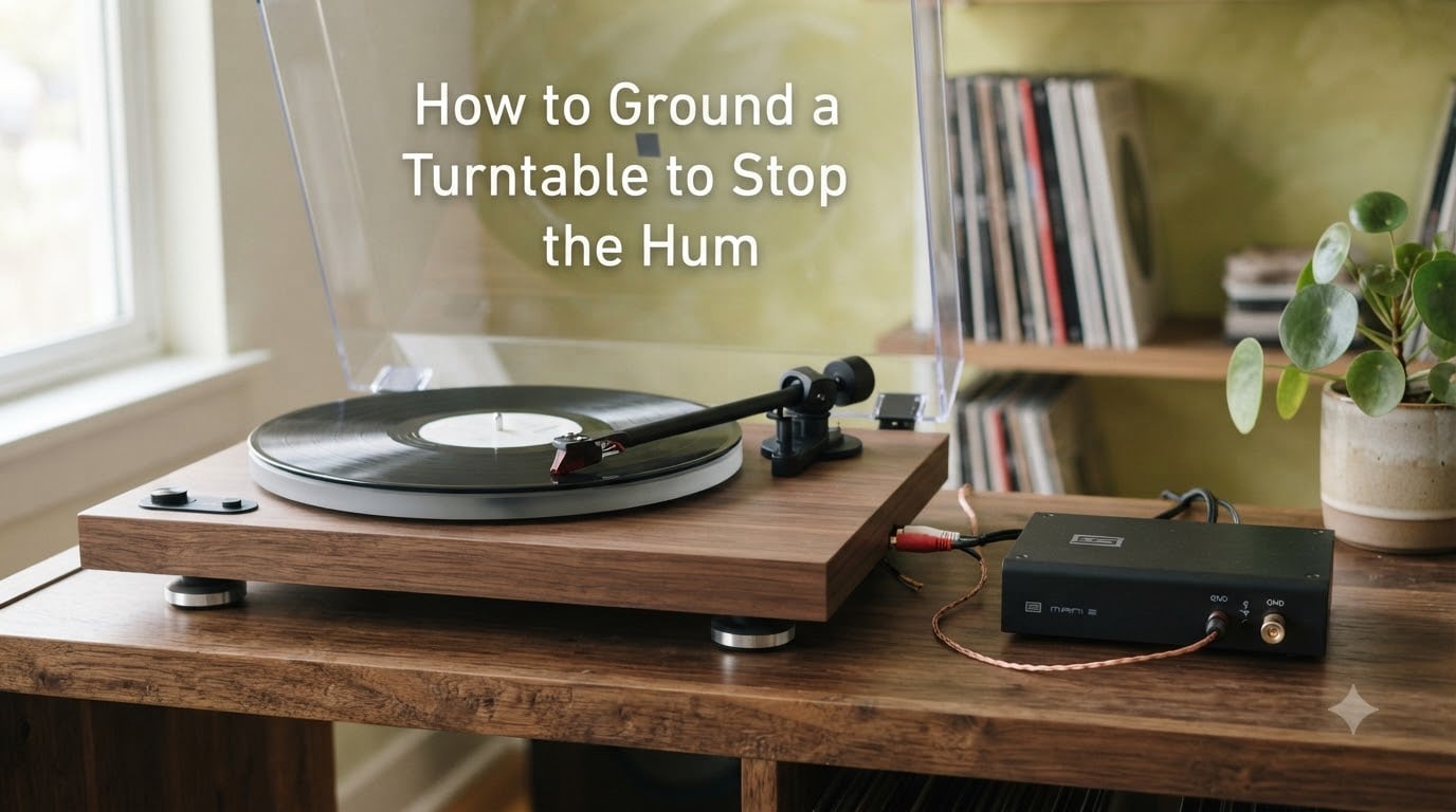 How to Ground a Turntable to Stop the Hum