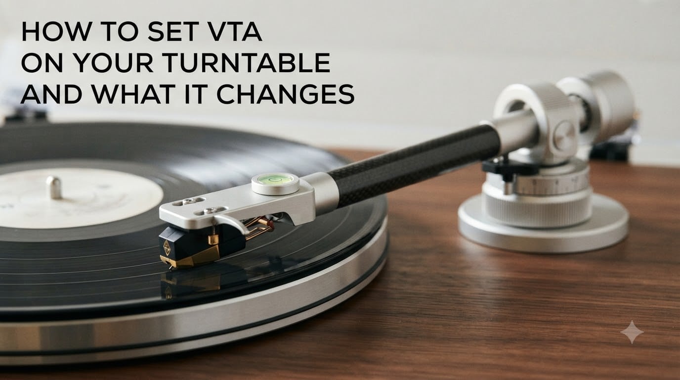 How to Set VTA on Your Turntable and What It Changes