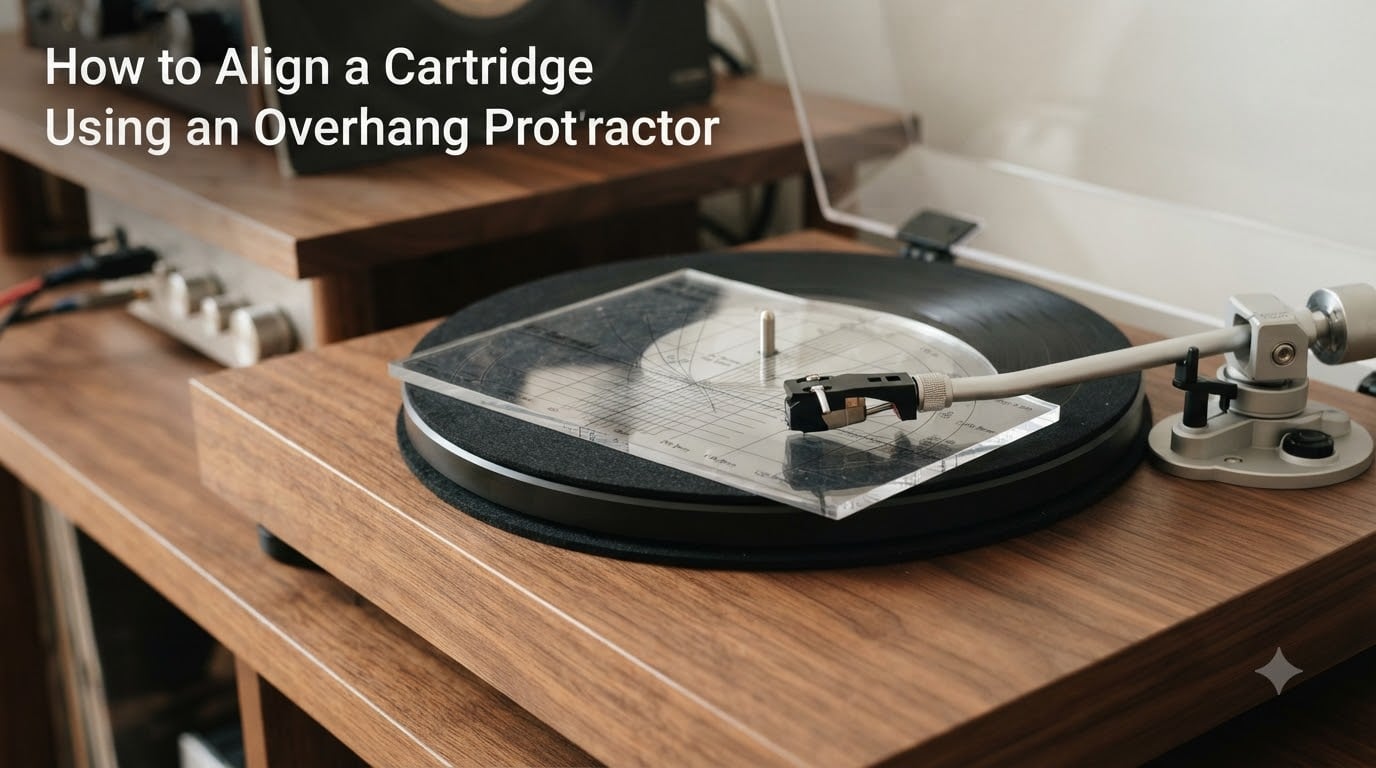 How to Align a Cartridge Using an Overhang Protractor