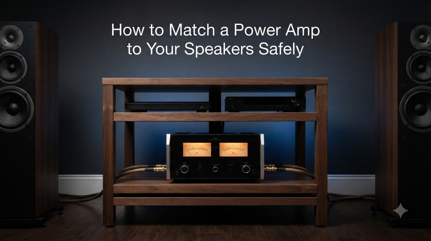 How to Match a Power Amp to Your Speakers Safely