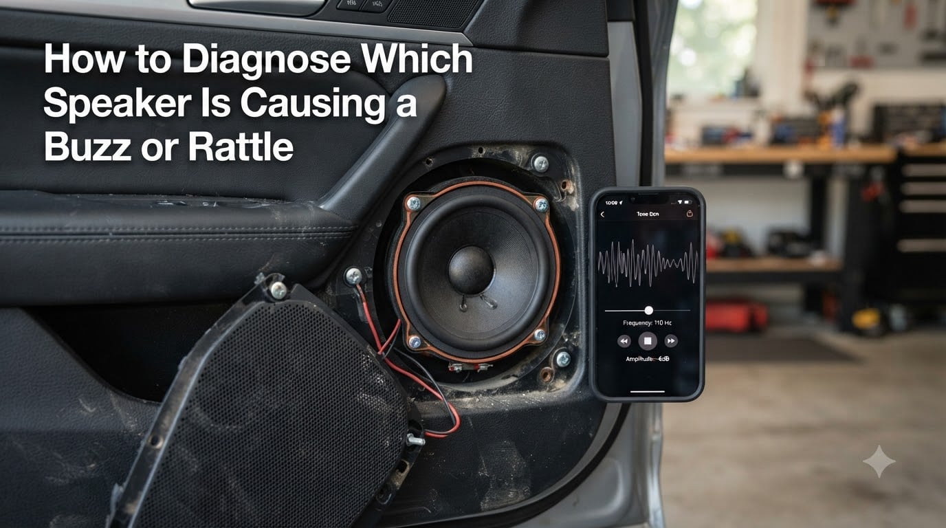 How to Diagnose Which Speaker Is Causing a Buzz or Rattle