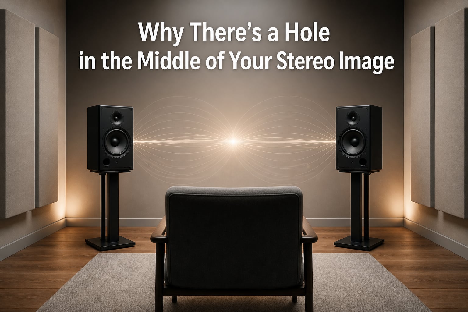 Why There's a Hole in the Middle of Your Stereo Image