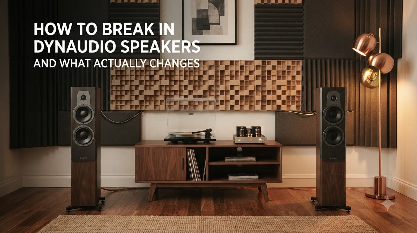 How to Break In Dynaudio Speakers and What Actually Changes