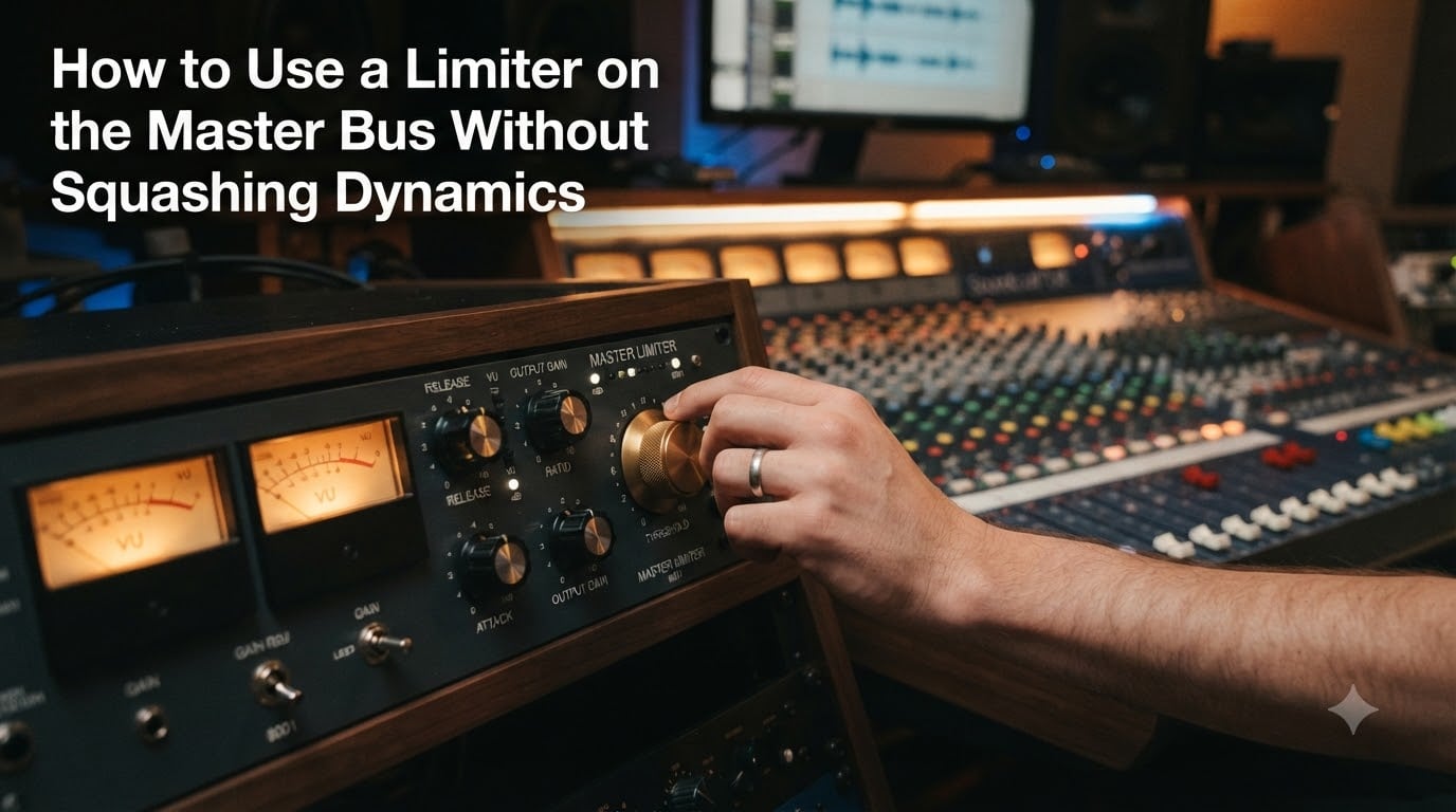 How to Use a Limiter on the Master Bus Without Squashing Dynamics