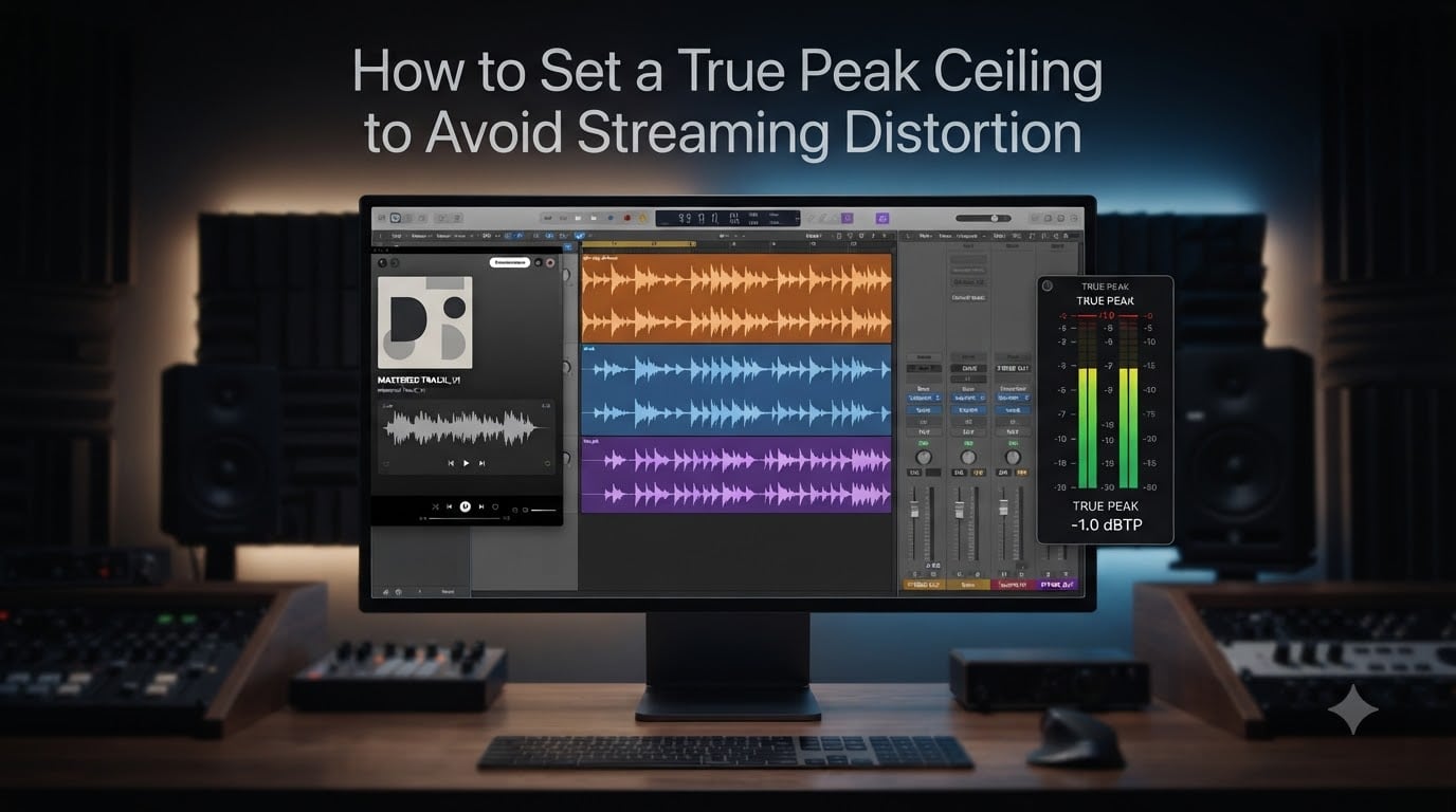 How to Set a True Peak Ceiling to Avoid Streaming Distortion