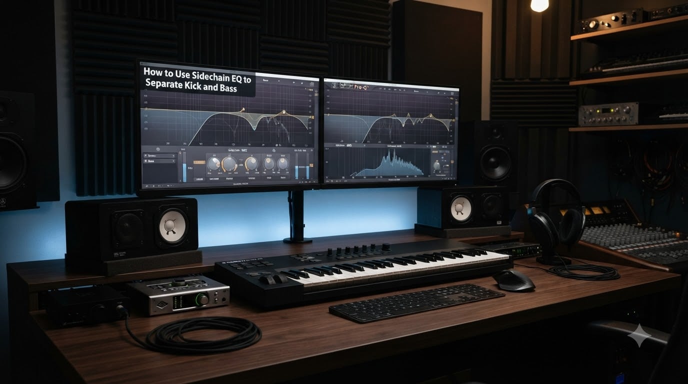 How to Use Sidechain EQ to Separate Kick and Bass