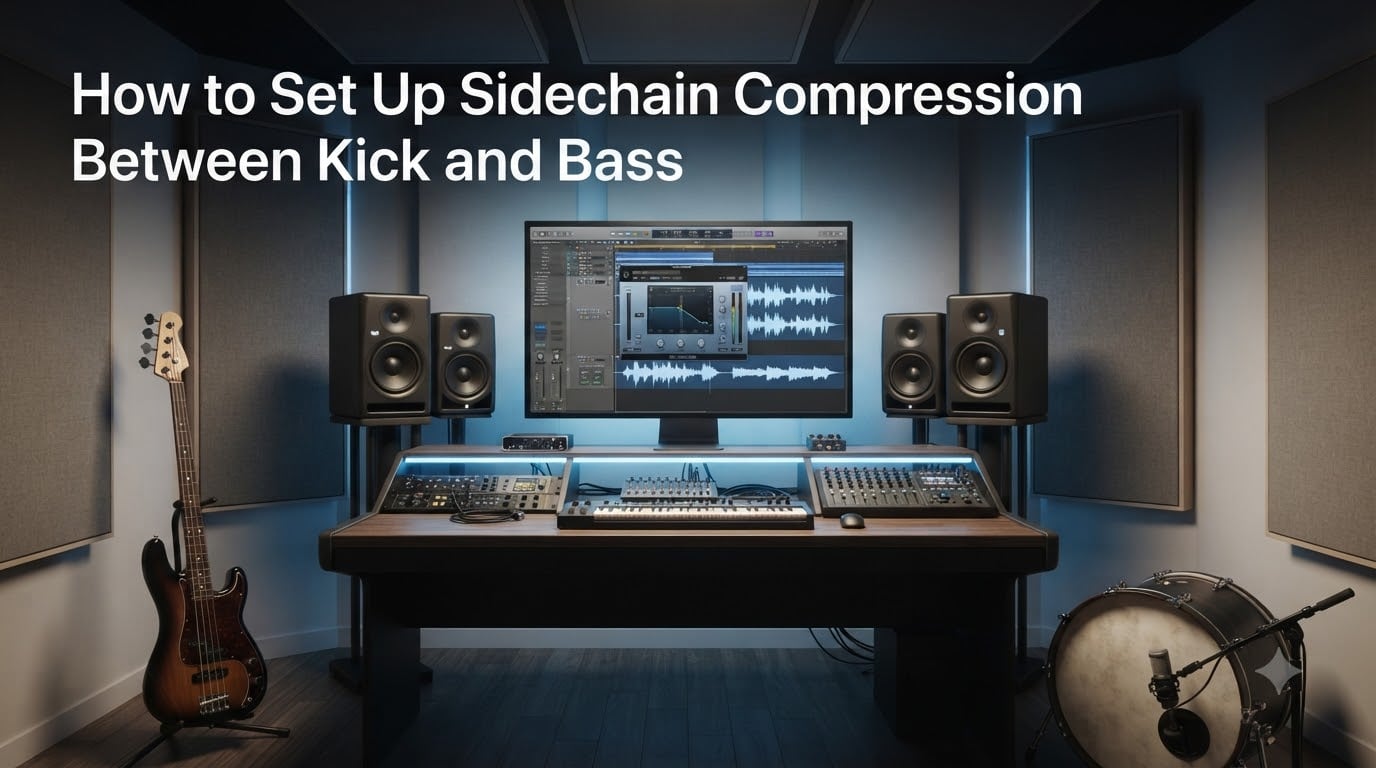 How to Set Up Sidechain Compression Between Kick and Bass