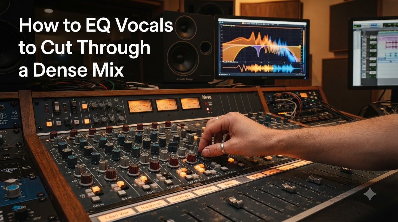 How to EQ Vocals to Cut Through a Dense Mix