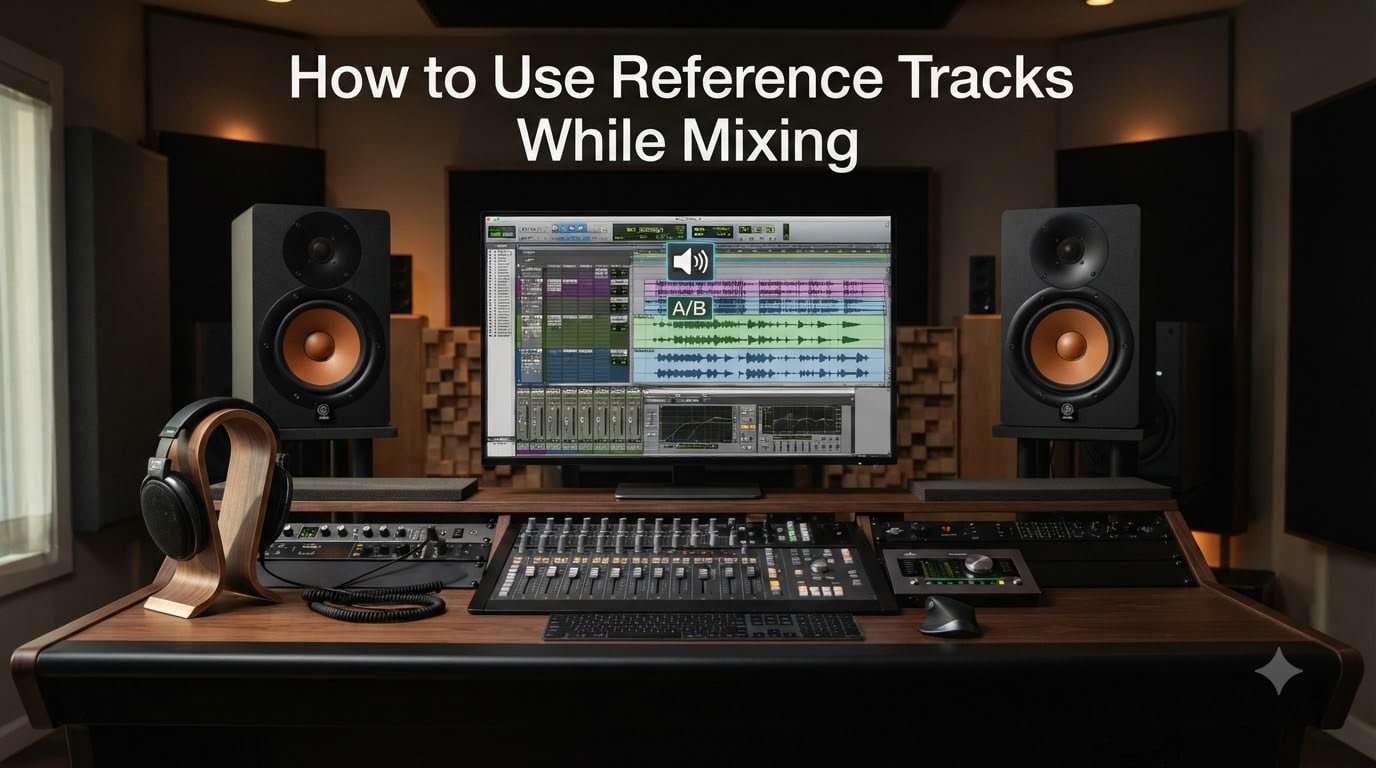 How to Use Reference Tracks While Mixing