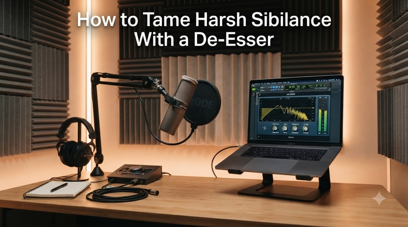 How to Tame Harsh Sibilance With a De-Esser