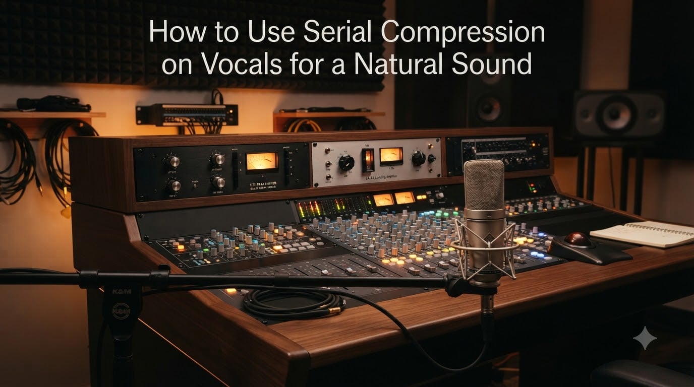 How to Use Serial Compression on Vocals for a Natural Sound