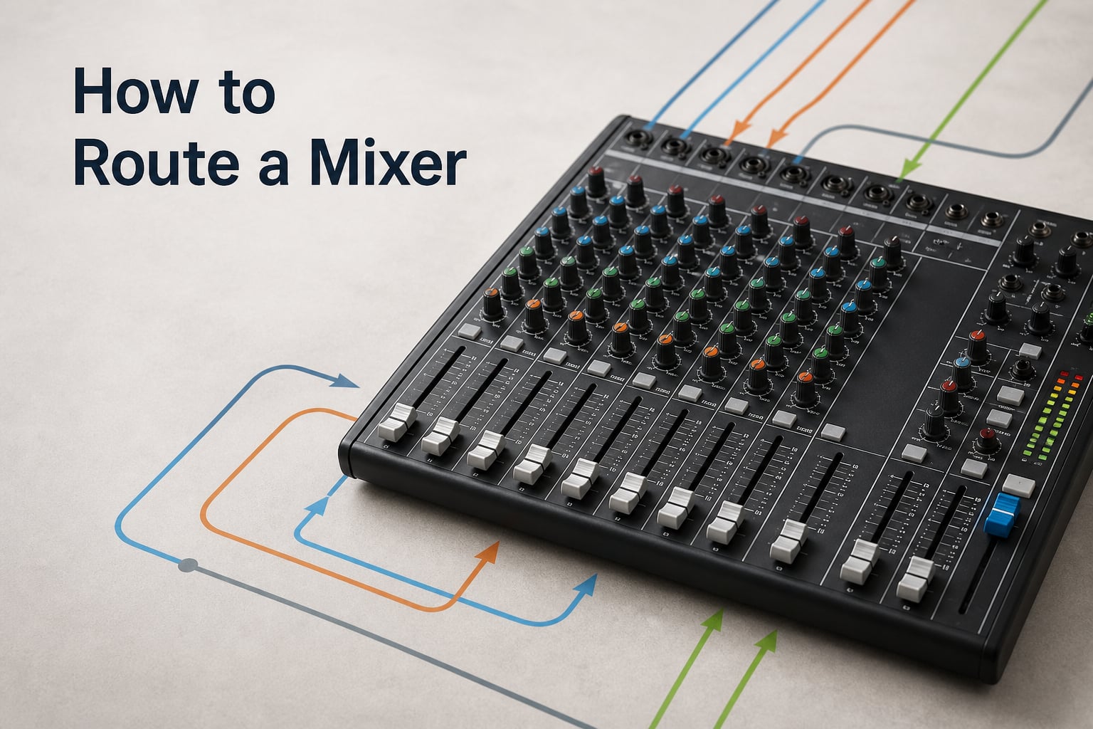 How to Route a Mixer
