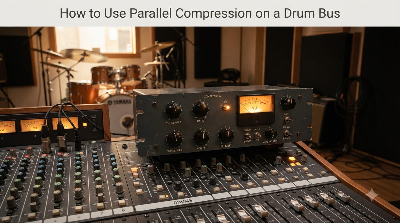 How to Use Parallel Compression on a Drum Bus