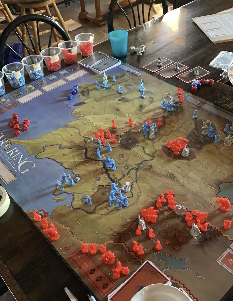 Fantasy Flight Games Ares Games War of The Ring 2nd Edition, Multi-Colored (AGS WOTR001), 2 to 4 Players customer photo 2