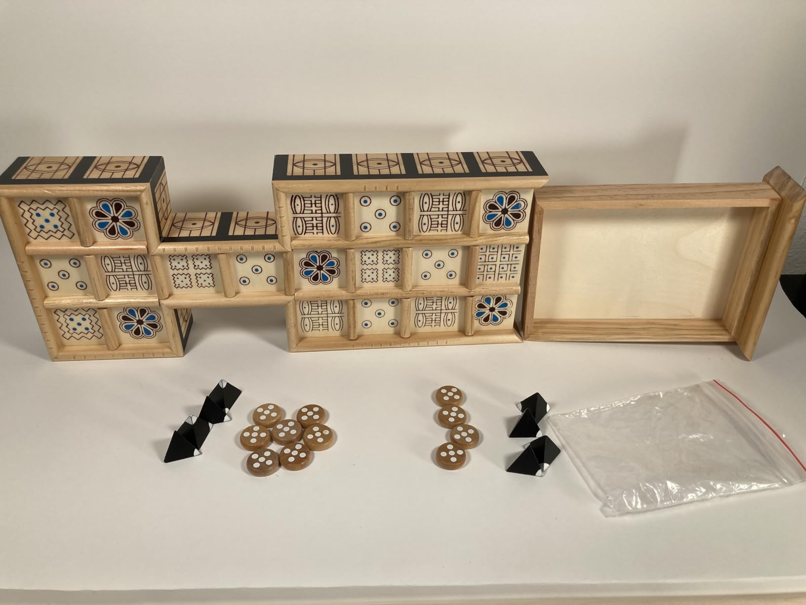 WE Games The Royal Game of UR - Wood Board with Storage Drawer | One of The Oldest Strategy Games in The World customer photo 2