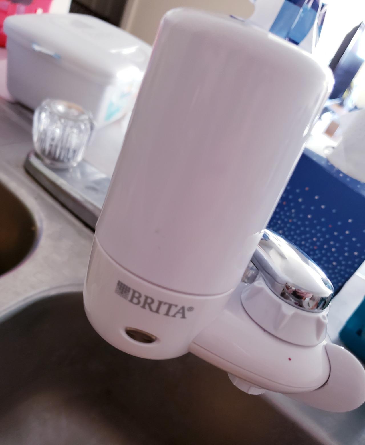 Brita Elite Advanced White Faucet Water Filter System, 1 Filter customer photo 1