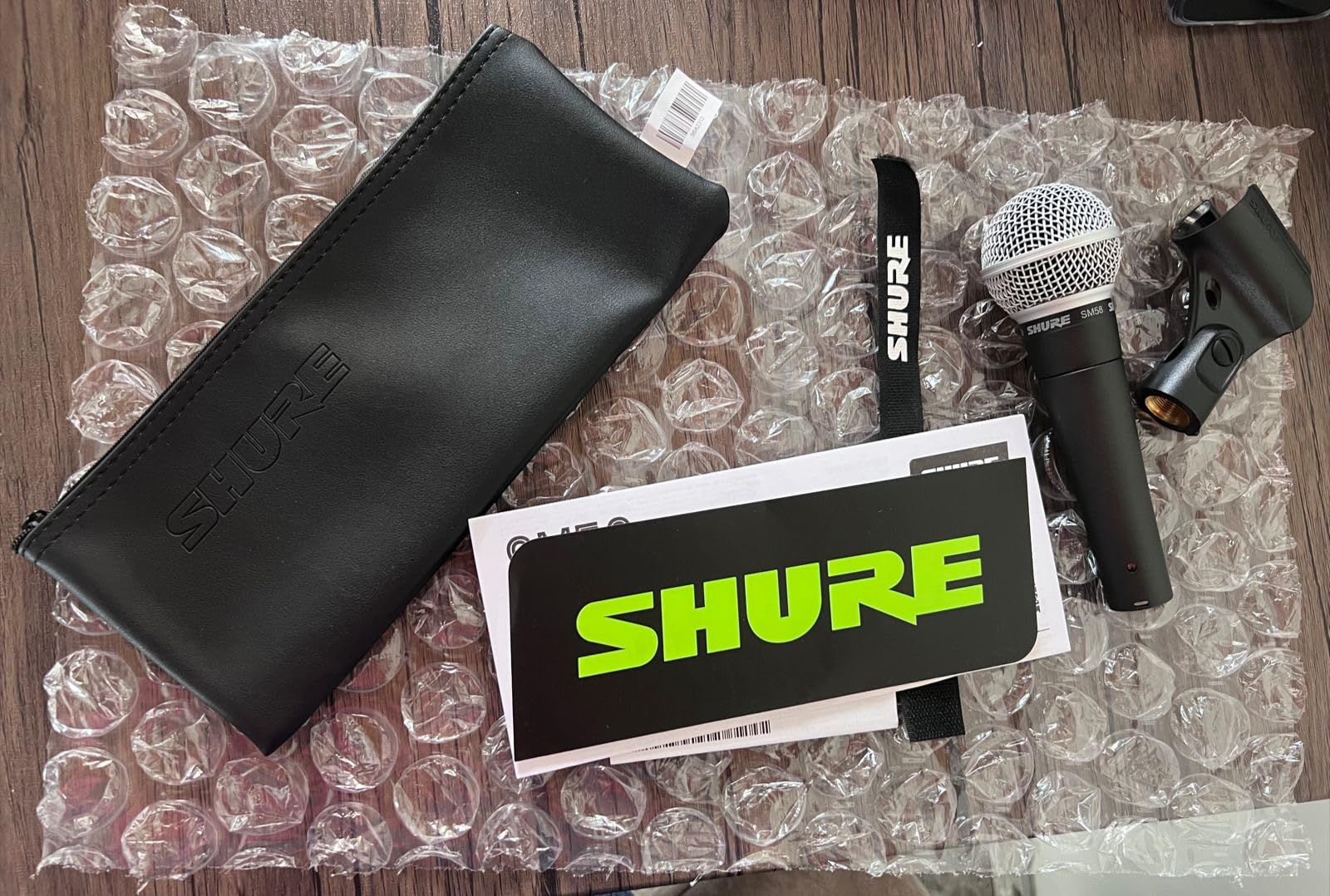 Shure SM58 Pro Dynamic Vocal Microphone with 25-ft XLR Cable | Cardioid dynamic vocal mic for studio, live performance, podcasting and recording; includes 25-ft XLR cable customer photo 2