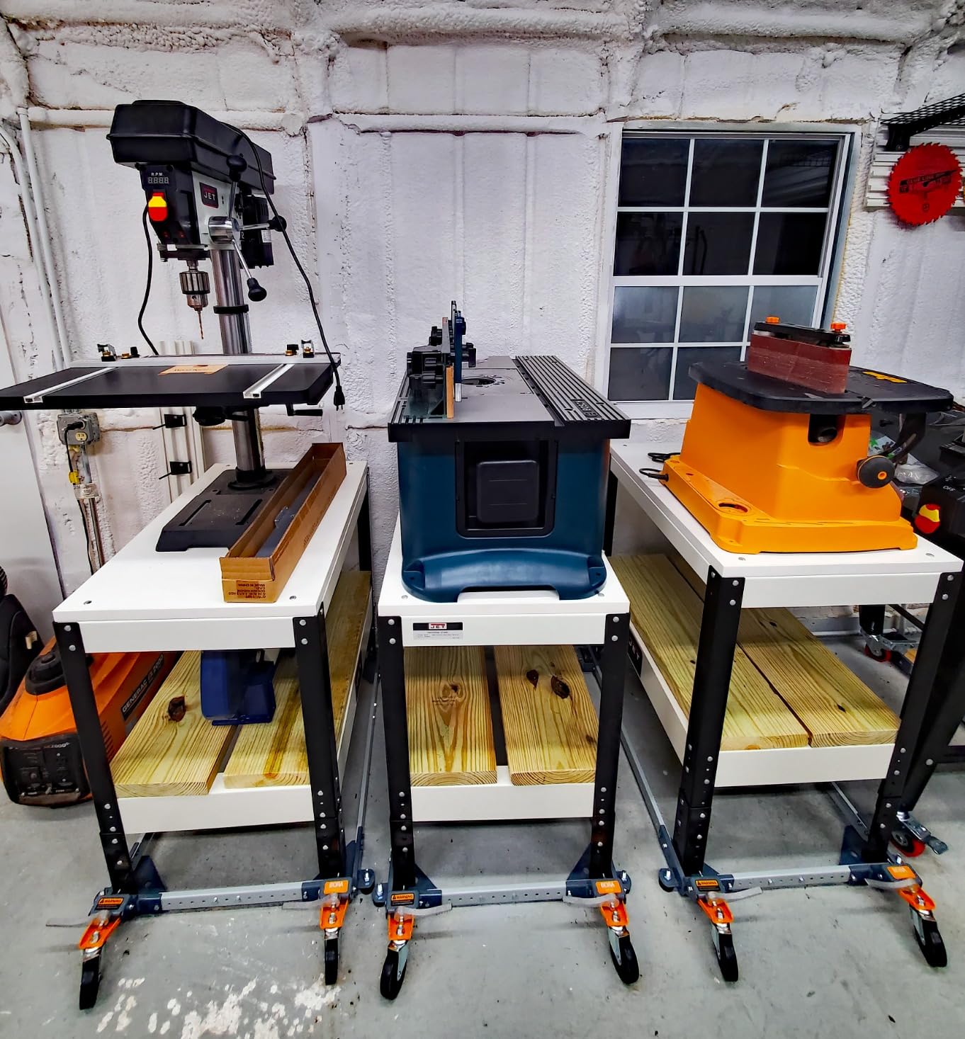 BORA Universal Mobile Base for Shop Equipment and Table Saw PM-1000 customer photo 1