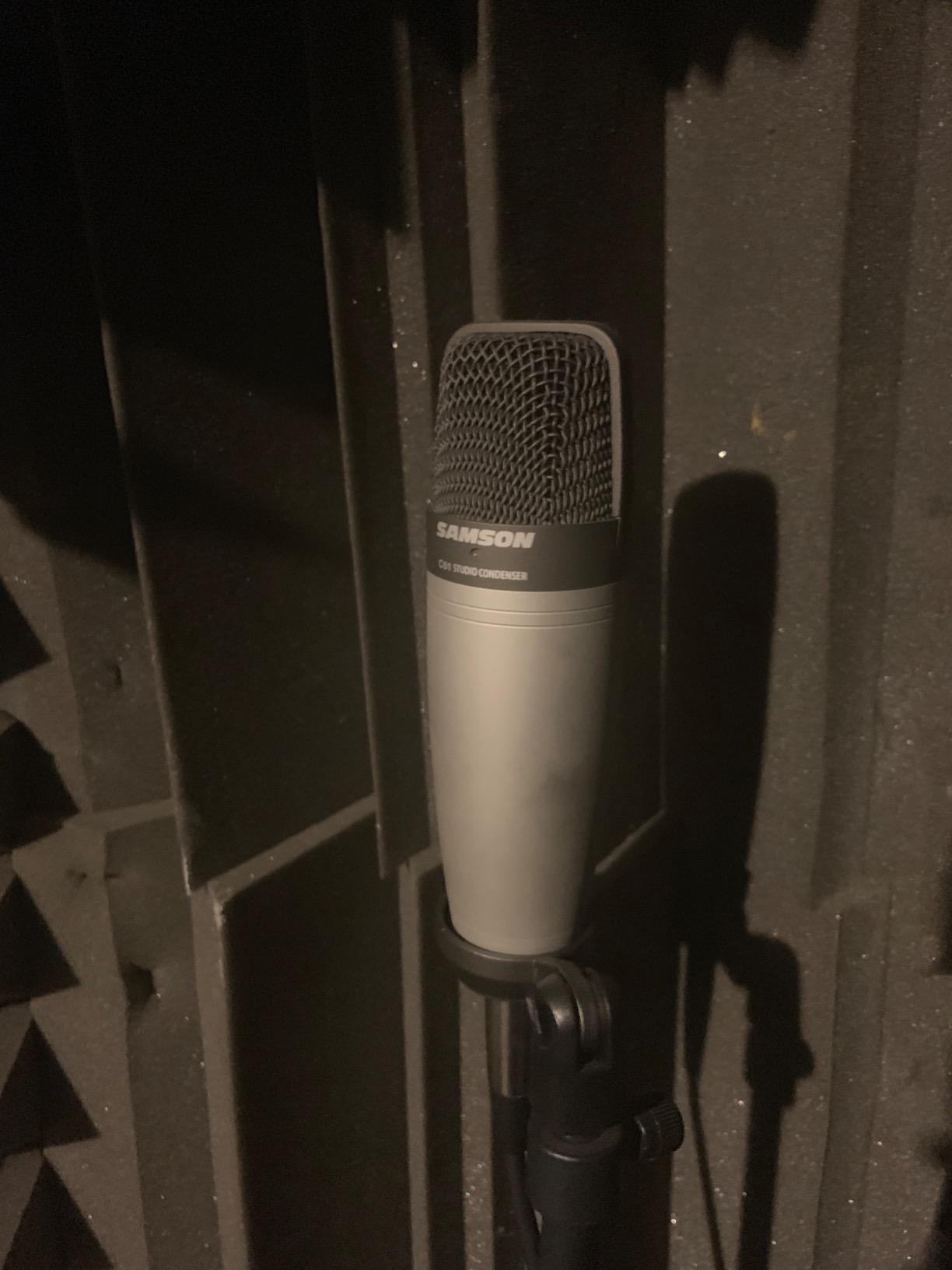 Samson C01 Studio Condenser Recording Microphone Mic w/Large Diaphragm customer photo 2