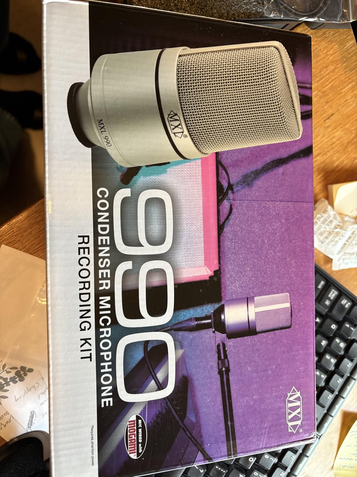MXL 990/991 Large & Small Diaphragm Condenser Microphone Bundle - Champagne customer photo 2