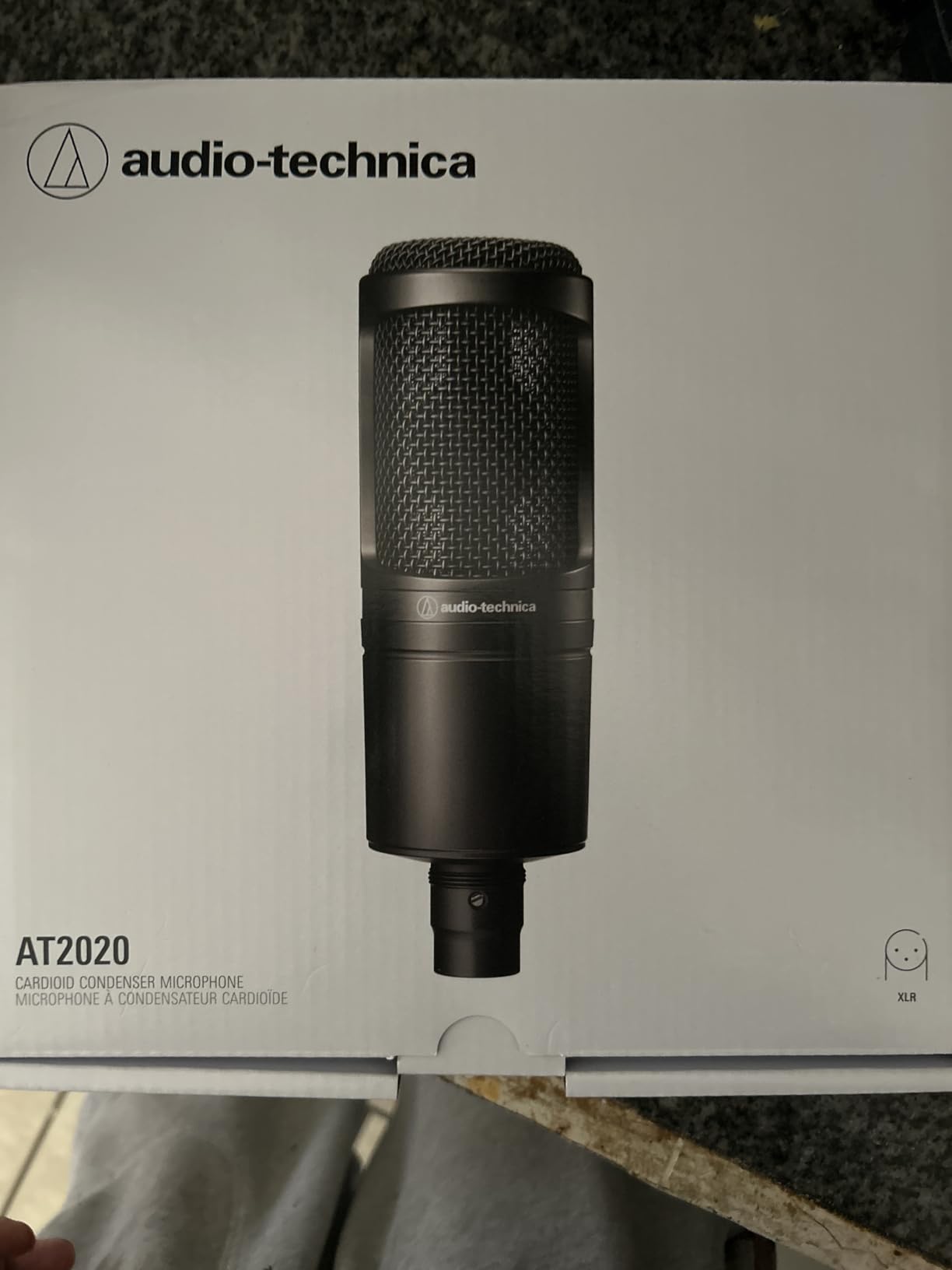 Audio-Technica AT2020 Cardioid Condenser Studio XLR Microphone, Ideal for Project/Home Studio Applications, Black customer photo 2