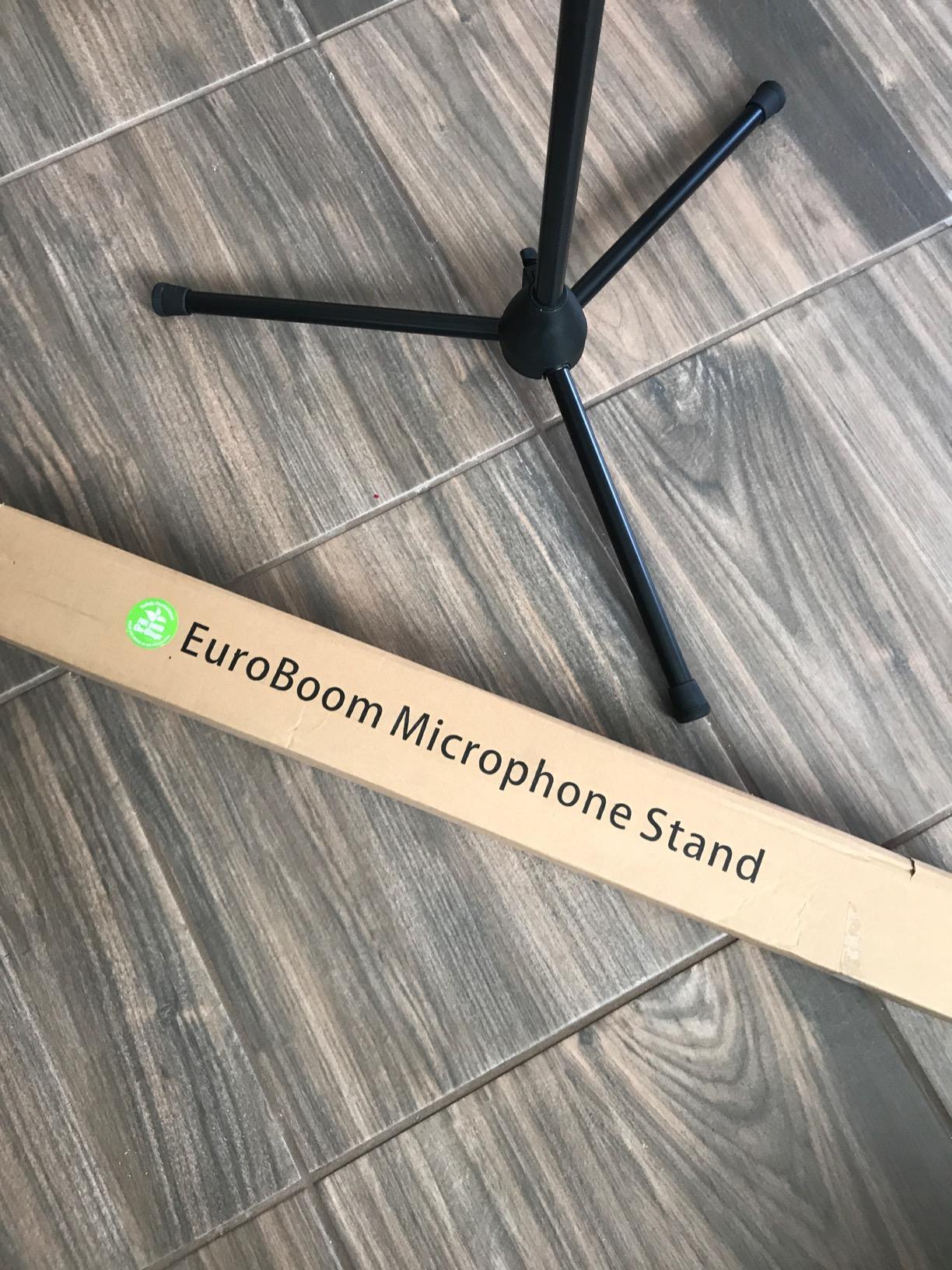 On-Stage MS7701B Euro Boom Mic Stand (For Vocal and Instrument Microphones customer photo 2