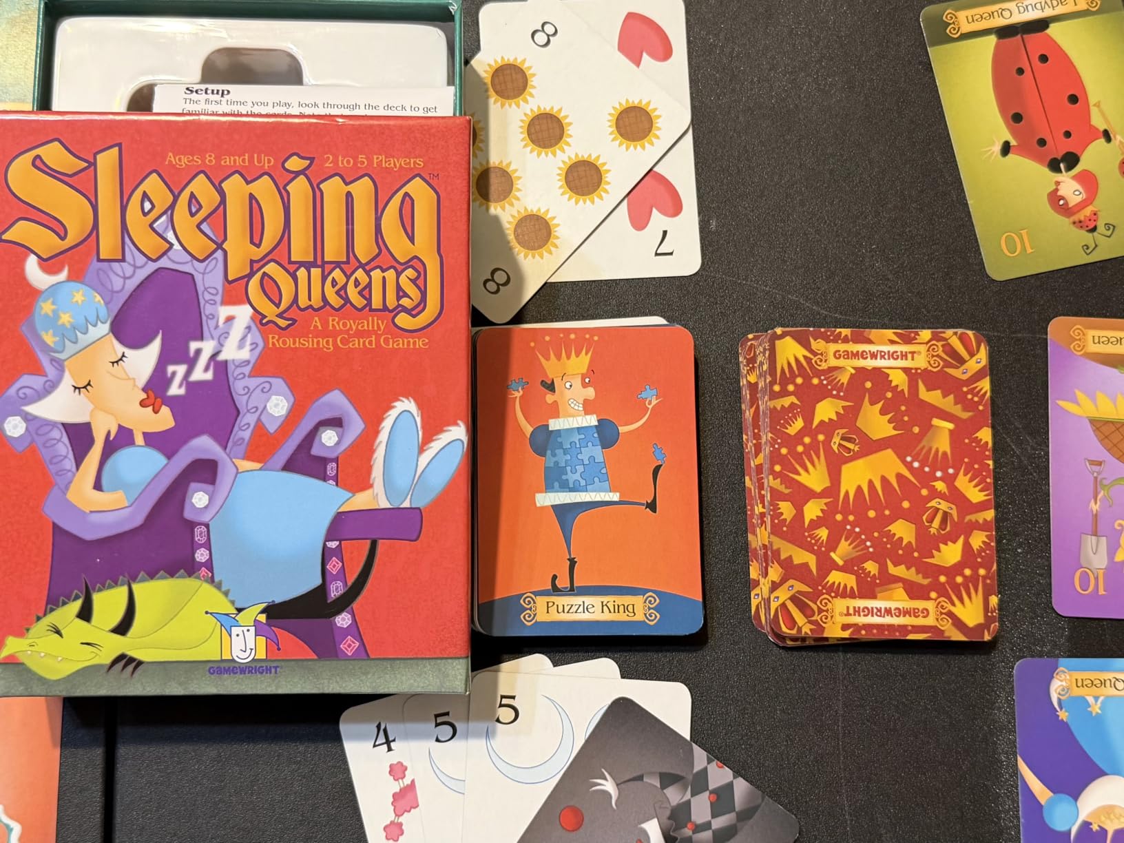 Sleeping Queens Card Game by Gamewright | Kids and Family Card Games for Ages 8 and up | Fast Playing Strategy & Math Board Game | 2–5 Players customer photo 1