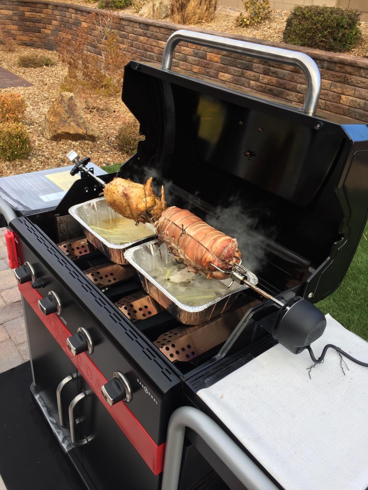 GrillPro 60090 Rotisserie Kit for Grills, 39-1/2